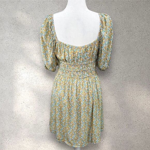 Anthropologie Faithfull The Brand Sylvie Mini Dress Sabinosa Floral Print 12 NWT - Picture 10 of 17